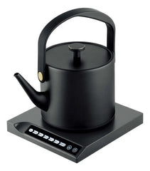 Pava Eléctrica Atma Digital 0.5 Litros Con Corte Automático Acero Inoxidable Negro