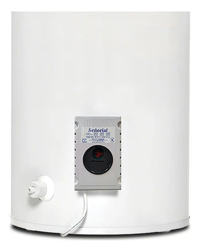 Termotanque Eléctrico Señorial Tesz-65 Zafiro Blanco 50 Litros Superior