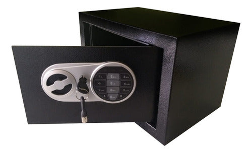 Caja Fuerte De Seguridad Digital Tm E20n Negro 20x31x20 Cts
