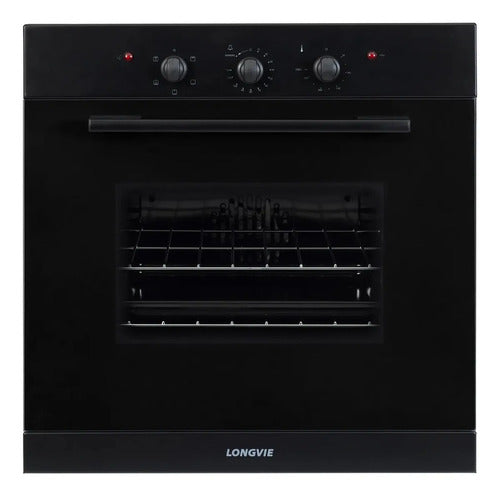 Horno Eléctrico De Empotrar Longvie He1900g Grafito Grafito