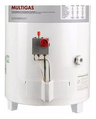 Termotanque Gas Sherman By Rheem Tpgp080 80lts Pie Tio Musa - Blanco