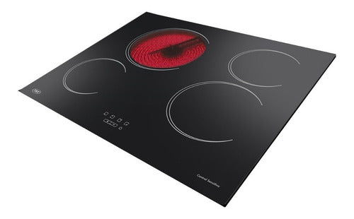 Anafe Eléctrico Tst Vitro Negro 4 Hornallas