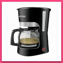 Cafetera De Filtro Atma Ca8143 Negra Semi Automática Color Negro