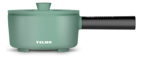 Olla Eléctrica Multifuncion Yelmo Gc-3003 3 Litros 1000w Cs Verde 220