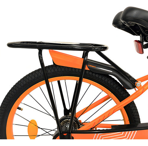 Bicicleta Infantil Rodado 20 Randers Bke-202-e Naranja Naranja 20