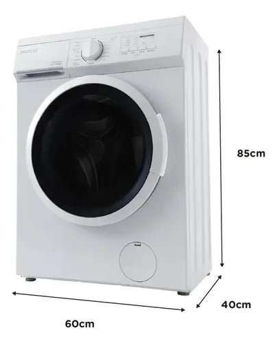 Lavarropas Automatico Smartlife 6kg Slim Design Color Blanco