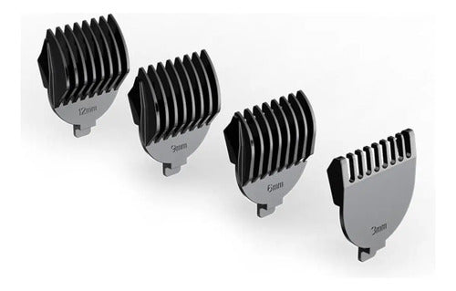 Maquina Cortar Pelo Barba Afeitadora Gama T923 Multistyler Color Negro
