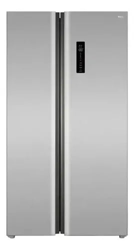 Heladera Side By Side Tcl P520sbn Inverter No Frost Inox Inoxidable