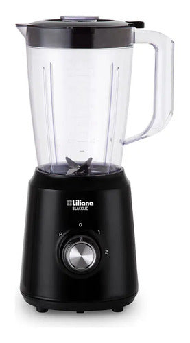 Licuadora Liliana Blacklic Al310 Jarra 1.5l Molinillo Cafe Color Negro