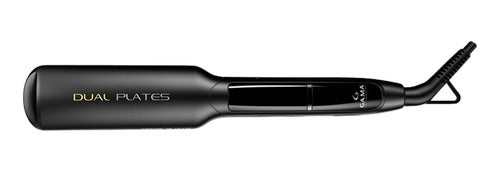 Gama Plancha X-wide Digital Dual Plates 4d Color Negro