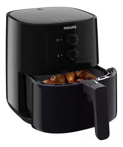 Freidora Philips Airfryer Hd9200/90 Aire Caliente Sin Aceite - Negro
