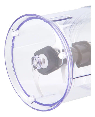 Picador De Alimentos Sansei Pi24b0sp Varilla Inoxidable 400w Negro