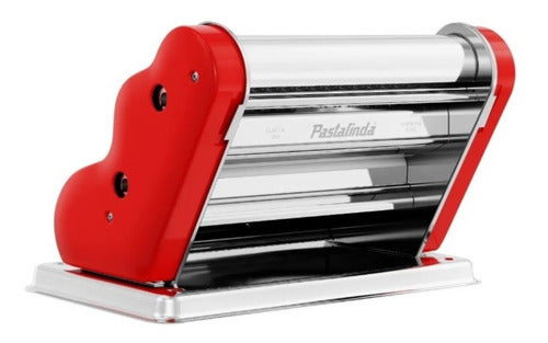 Fabrica De Pastas Pastalinda Clasica 260 Roja Amasa Y Estira Rojo