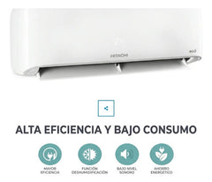 Aire Acondicionado Split Hitachi F/c Hsrp3300fceco-f 3300w Blanco