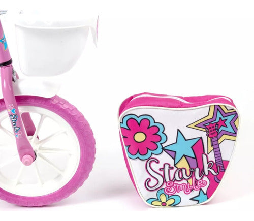 Bicicleta Infantil Stark Smile Nena Rodado 12 Con Ruedas Rosa