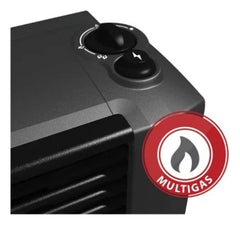 Calefactor A Gas Tiro Natural Derecho Coppens 6000kcal Cs Tiza/grafito