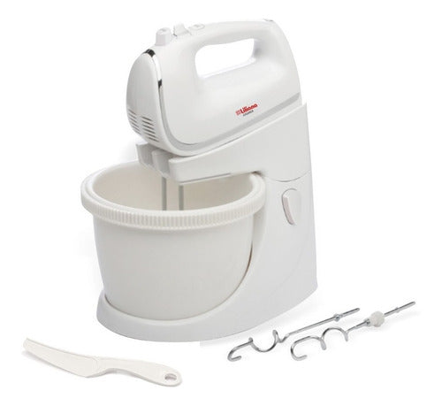 Batidora Con Bowl Liliana Ab102 Giramix De 3lts Y 450w Blanco