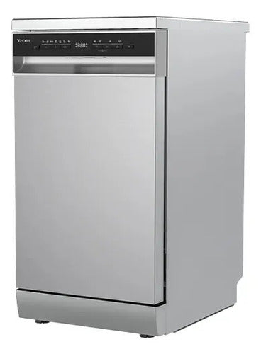 Lavavajillas Vondom Lvj10inox 10 Cubiertos Acero Inox 7 Prog Gris