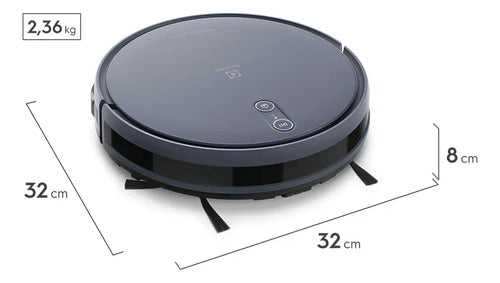 Aspiradora Robot Electrolux 4 En 1 Wi-fi Azul Erb44 Azul Oscuro