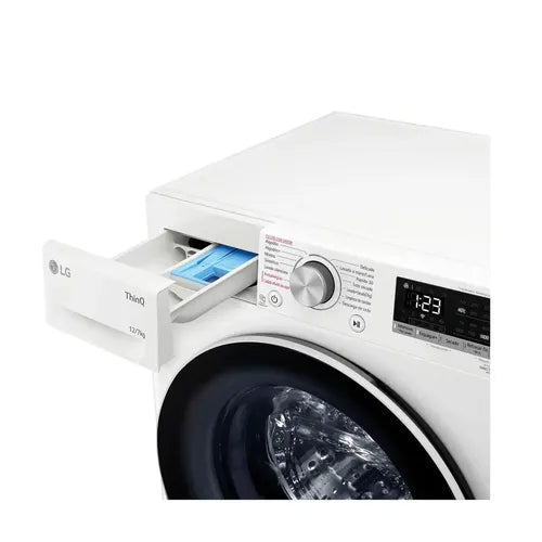 Lavasecarropas LG 12/7kg Aiddt Inverter Direct Drive Steam Blanco