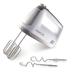 Batidora De Mano Smartlife 300 Watts Sl-hm1035pn Color Blanco Frecuencia 50 Hz X 60 Hz