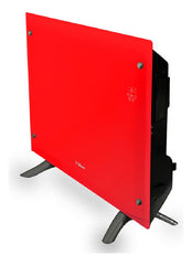 Calefactor Electrico Liliana Ppv452 Panel Vidrio Rojo Cts Rojo