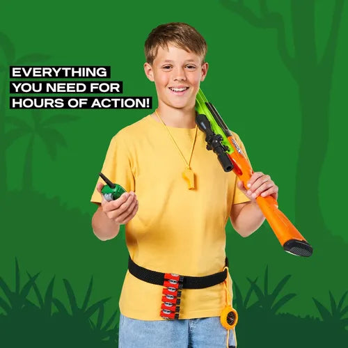 Escopeta Zuru Xshot Wild Adventure Luz Y Sonido 7967 Multicolor