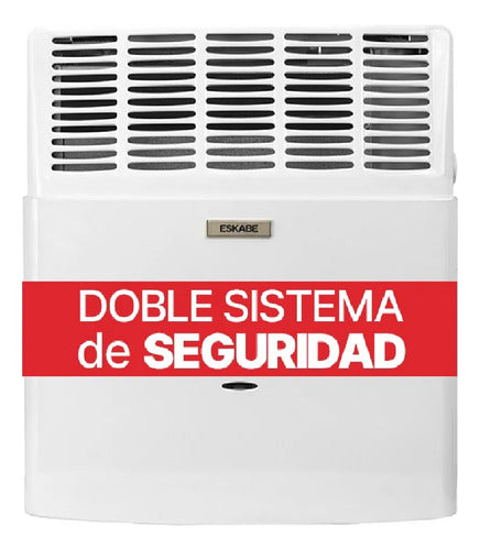 Calefactor Sin Salida Multigas Eskabe S21 Mx5 Ttb