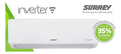 Aire Acondicionado Surrey 553niq18gn81f Inverter Smart 4500 Fg Frío Calor Color Blanco
