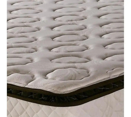 Colchón De Resortes Cannon Resortes Sublime King Con Doble Pillow Top Blanco