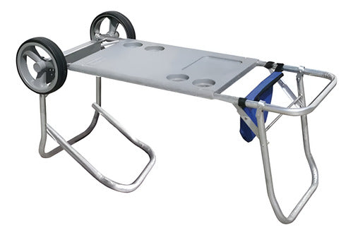 Carrito Portatil Plegable Para Playa Extensible Botafogo