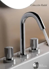 Grifería De Baño Fv Radal 0207/c7 Color Cromo Y Acabado Brillante