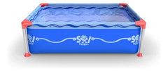 Pileta Estructural 100 Fun Color Azul Sol De Verano Lisa