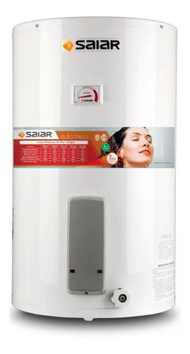 Termotanque Eléctrico De Colgar Saiar Tecc055 55lts Tio Musa Blanco