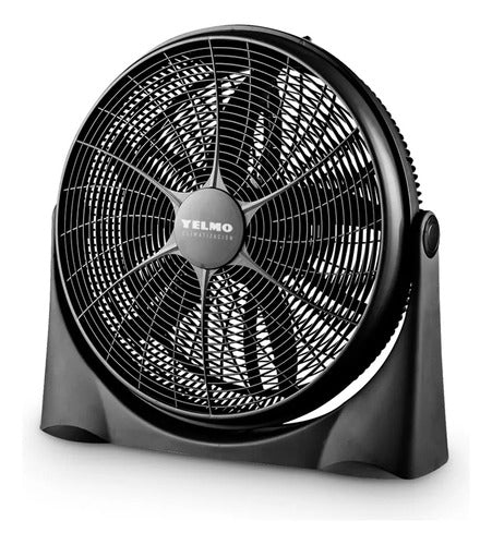 Ventilador Turbo Yelmo Tornado 20 Pulgadas 100w 3 Velocidades Negro 20 Cm 50 Hz Plástico Abs 5