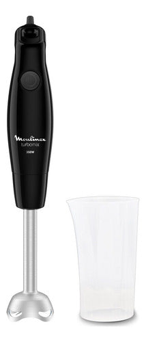 Mixer Licuadora De Mano Turbomix Inox Moulinex Color Negro 350w