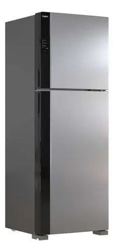 Heladera Whirlpool Wrm62ak Inox Xpert Ai No Frost Inverter Gris
