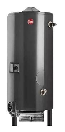 Termotanque A Gas De Pie Rheem Linea Comercial 300 Litros Negro