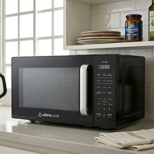 Microondas Ultracomb Táctil De 20lts Hm-8020 700w Negro Negro