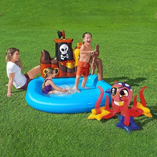 Pileta Inflable Playcenter Bestway Barco 140x130cm Tio Musa