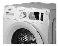 Lavarropas Frontal Whirlpool Wnq70bb Inverter 1200rpm 7kg Blanco