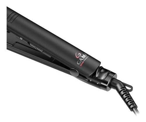 Planchita De Pelo Ga.ma Italy Elegance Bella Tourmaline Cts Negro