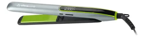 Plancha De Pelo Ultracomb Ap-4422 Cerámica Tourmaline Ion Plateado