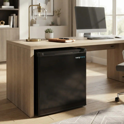 Heladera Bajo Mesada Frigobar Kanjikjn-hf50-b Negro Negro