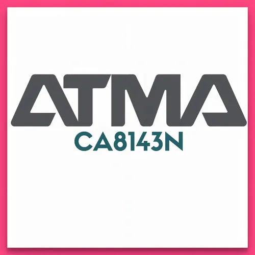 Cafetera De Filtro Atma Ca8143 Negra Semi Automática Color Negro
