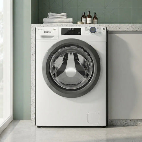Lavarropas Drean Lcfdr0814sb1 Eco-inverter Ia 8 Kg 1400 Rpm Blanco