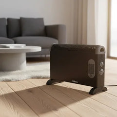 Calefactor Electrico Convector Liliana Duowarm Fan Cfm19 Negro