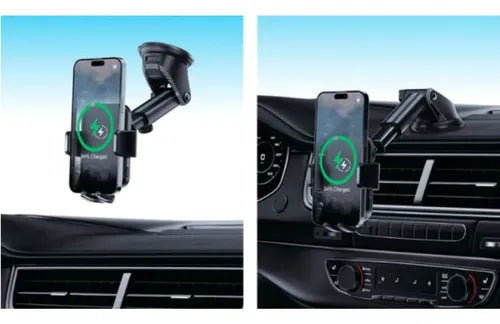 Soporte Celular Onebox Ob-cv7 Tablero Para Auto Inalámbrica Negro