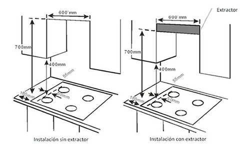 Anafe Eléctrico - Volcan Ef4aev Color Plateado - 4 Hornallas