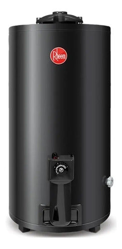 Termotanque A Gas Natural Rheem Aee Tgnp080rh Gris 80l - Mm Color Gris Oscuro